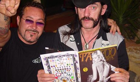 revista tatuarte con Lemmy kilmister